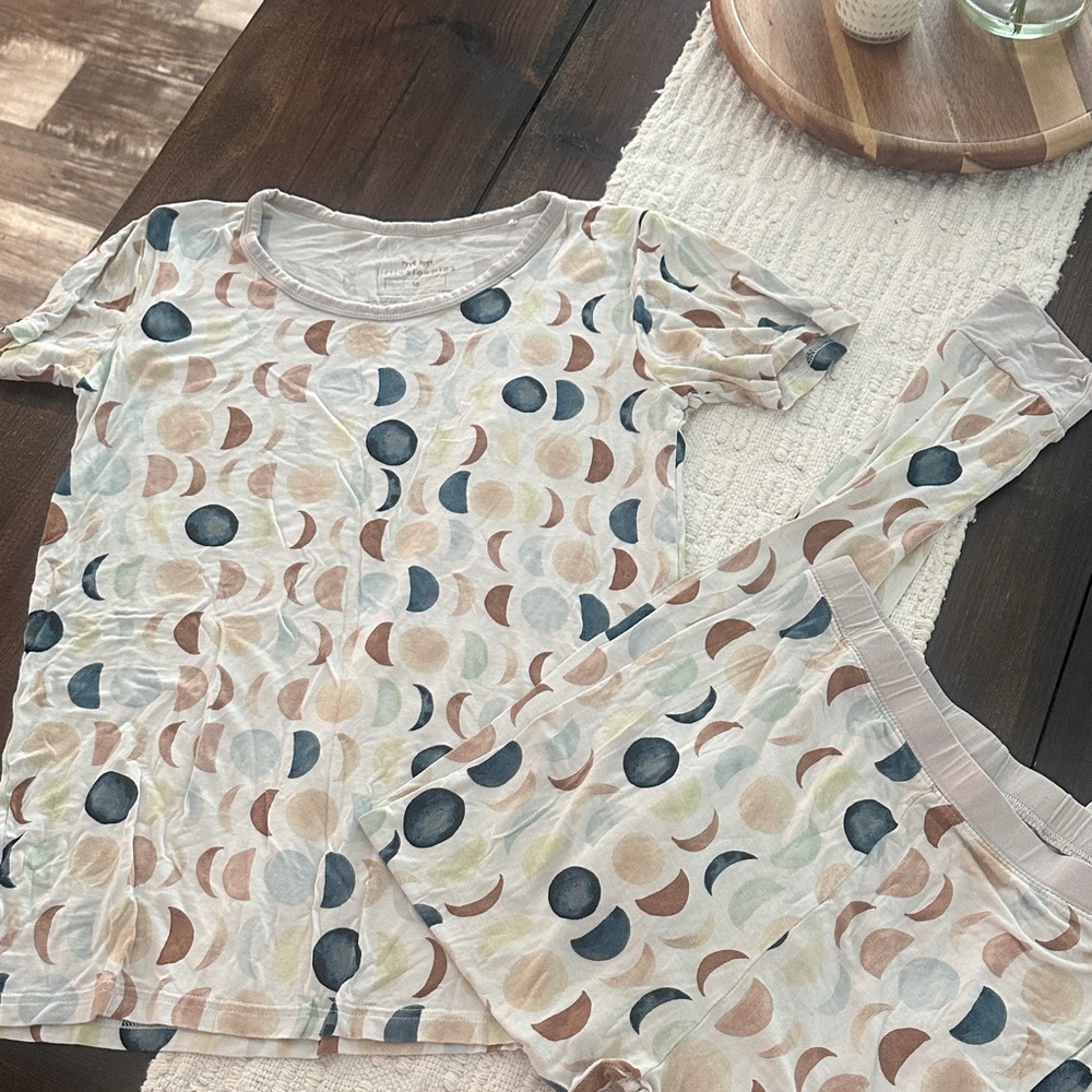 Little Sleepies moon pajama set